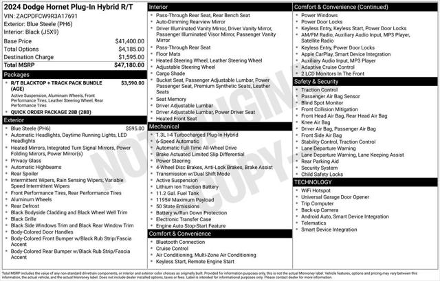 2024 Dodge Hornet R/T EAWD