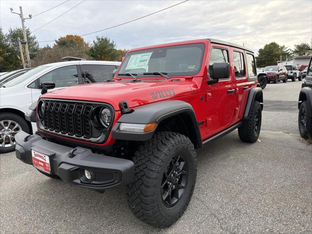 2025 Jeep Wrangler WRANGLER 4-DOOR WILLYS 2025 Jeep Wrangler WRANGLER 4-DOOR WILLYS