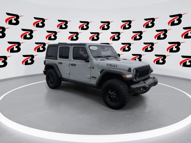 2024 Jeep Wrangler 4-Door Willys 4x4 2024 Jeep Wrangler 4-Door Willys 4x4