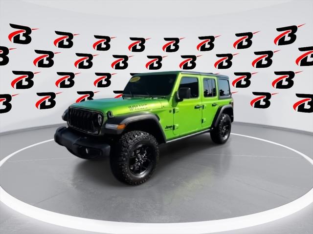 2025 Jeep Wrangler 4-Door Willys 4x4 2025 Jeep Wrangler 4-Door Willys 4x4