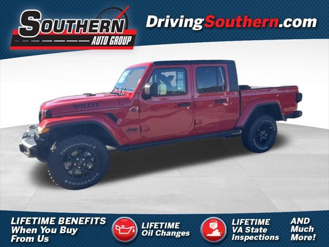 2025 Jeep Gladiator GLADIATOR WILLYS 4X4 2025 Jeep Gladiator GLADIATOR WILLYS 4X4
