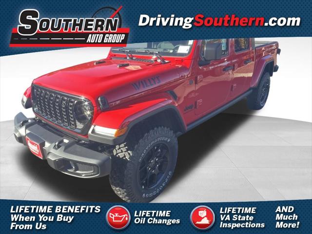 2025 Jeep Gladiator GLADIATOR WILLYS 4X4 2025 Jeep Gladiator GLADIATOR WILLYS 4X4