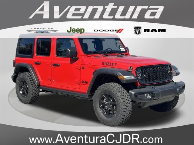 2025 Jeep Wrangler WRANGLER 4-DOOR WILLYS 2025 Jeep Wrangler WRANGLER 4-DOOR WILLYS