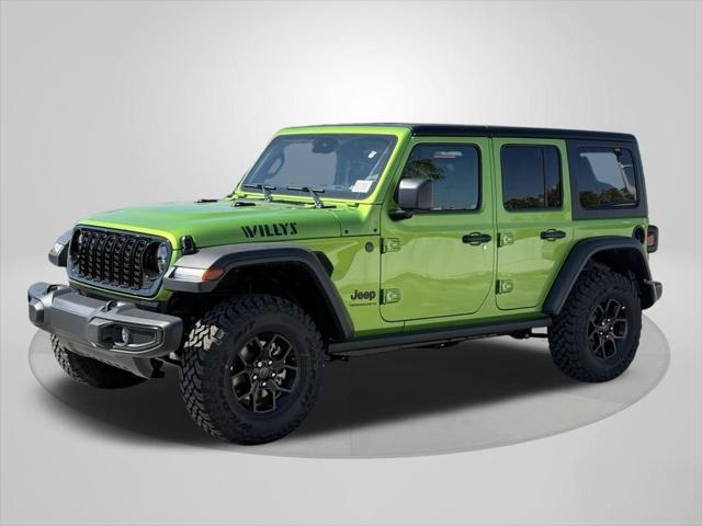 2025 Jeep Wrangler WRANGLER 4-DOOR WILLYS 2025 Jeep Wrangler WRANGLER 4-DOOR WILLYS
