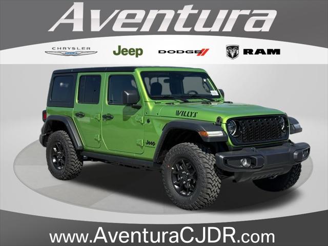 2025 Jeep Wrangler WRANGLER 4-DOOR WILLYS 2025 Jeep Wrangler WRANGLER 4-DOOR WILLYS