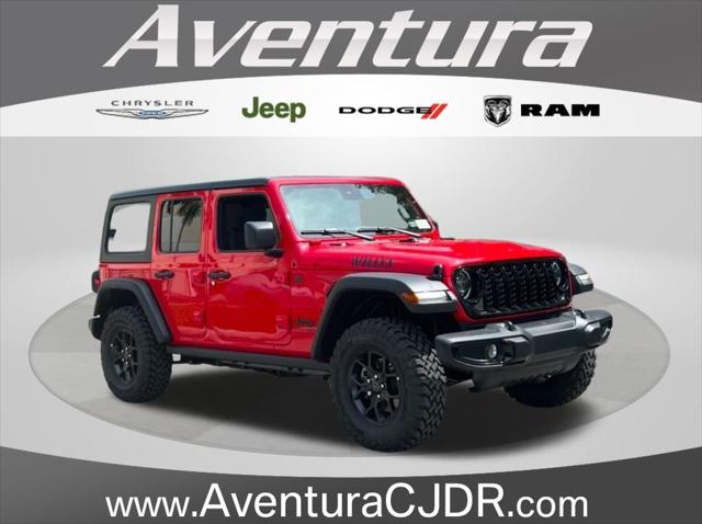 2025 Jeep Wrangler WRANGLER 4-DOOR WILLYS 2025 Jeep Wrangler WRANGLER 4-DOOR WILLYS
