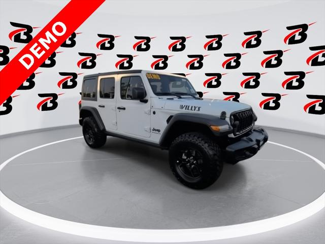 2025 Jeep Wrangler WRANGLER 4-DOOR WILLYS 2025 Jeep Wrangler WRANGLER 4-DOOR WILLYS