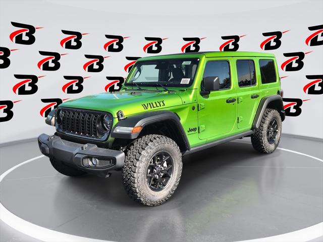 2025 Jeep Wrangler WRANGLER 4-DOOR WILLYS 2025 Jeep Wrangler WRANGLER 4-DOOR WILLYS