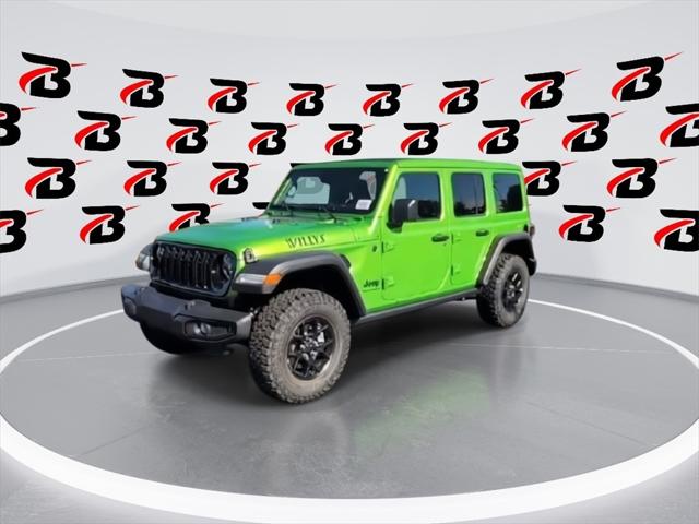 2025 Jeep Wrangler WRANGLER 4-DOOR WILLYS 2025 Jeep Wrangler WRANGLER 4-DOOR WILLYS
