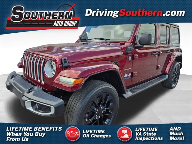 2021 Jeep Wrangler 4xe Unlimited Sahara 4x4 2021 Jeep Wrangler 4xe Unlimited Sahara 4x4