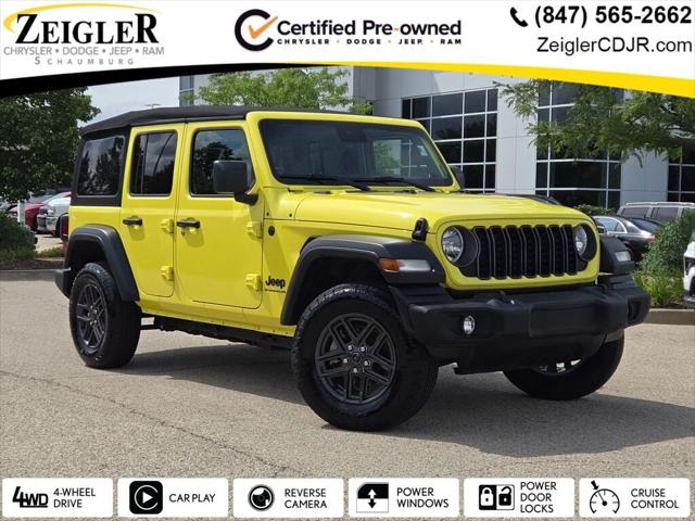 2024 Jeep Wrangler 4-Door Sport S 4x4