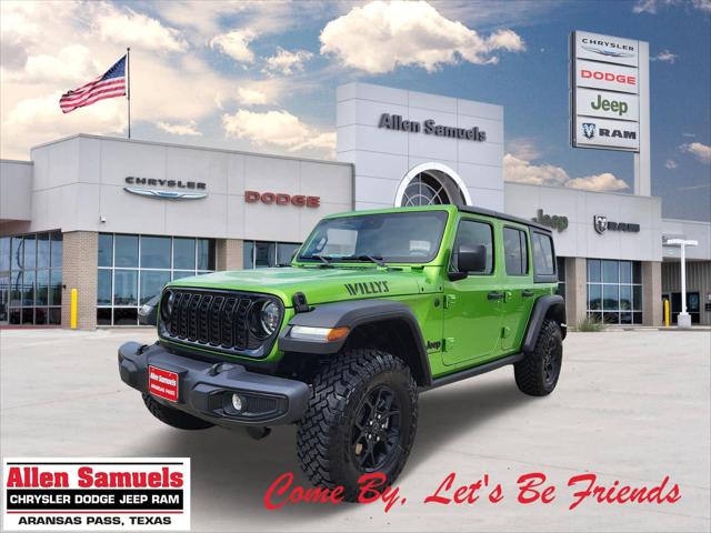 2025 Jeep Wrangler WRANGLER 4-DOOR WILLYS 2025 Jeep Wrangler WRANGLER 4-DOOR WILLYS