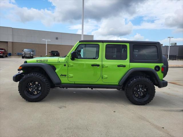 2025 Jeep Wrangler WRANGLER 4-DOOR WILLYS 2025 Jeep Wrangler WRANGLER 4-DOOR WILLYS