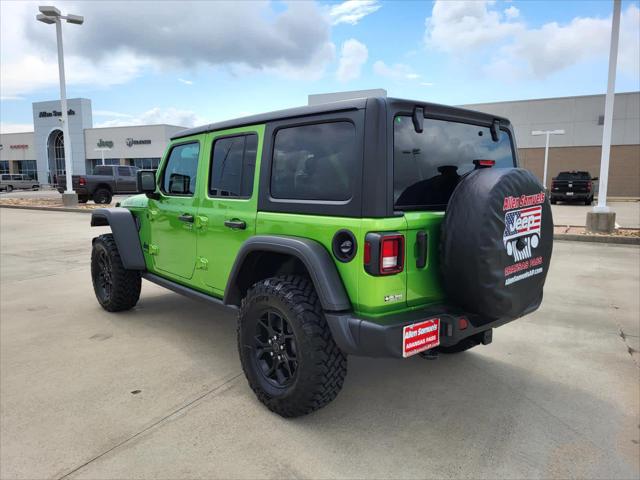 2025 Jeep Wrangler WRANGLER 4-DOOR WILLYS 2025 Jeep Wrangler WRANGLER 4-DOOR WILLYS