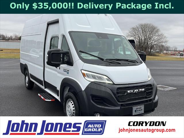2024 RAM Ram ProMaster EV RAM PROMASTER EV SUPER HIGH ROOF 159 WB EXT