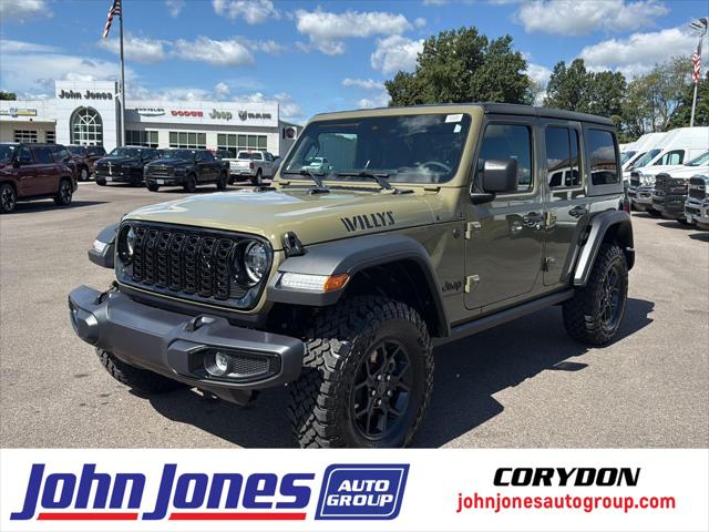 2025 Jeep Wrangler WRANGLER 4-DOOR WILLYS 2025 Jeep Wrangler WRANGLER 4-DOOR WILLYS