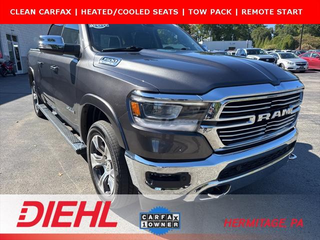 2020 RAM 1500 Laramie Crew Cab 4x4 57 Box 2020 RAM 1500 Laramie Crew Cab 4x4 57 Box
