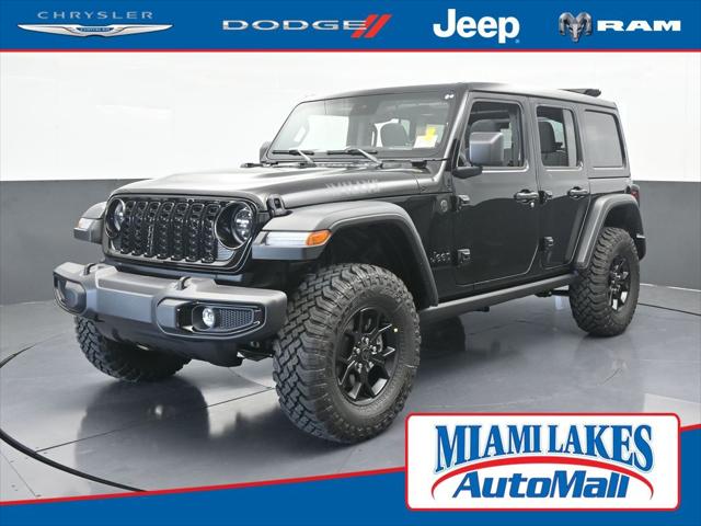 2025 Jeep Wrangler WRANGLER 4-DOOR WILLYS 2025 Jeep Wrangler WRANGLER 4-DOOR WILLYS