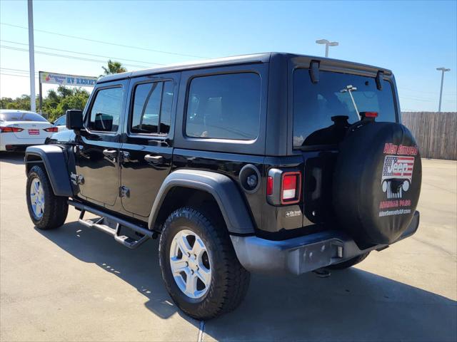 2018 Jeep Wrangler Unlimited Sport S 4x4