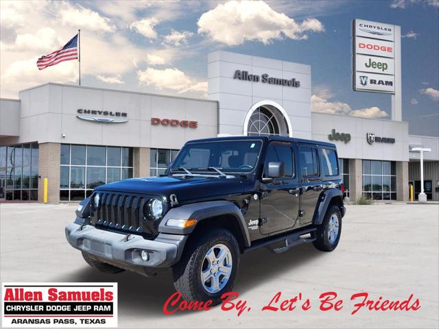 2018 Jeep Wrangler Unlimited Sport S 4x4 2018 Jeep Wrangler Unlimited Sport S 4x4