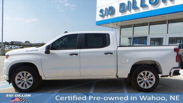 2021 Chevrolet Silverado 1500 4WD Crew Cab Short Bed Custom 2021 Chevrolet Silverado 1500 4WD Crew Cab Short Bed Custom