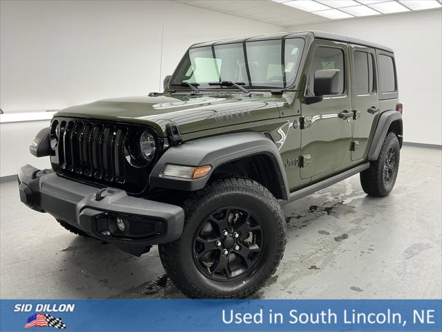 2021 Jeep Wrangler Unlimited Willys Sport 4x4 2021 Jeep Wrangler Unlimited Willys Sport 4x4