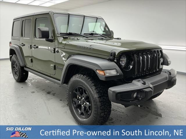 2021 Jeep Wrangler Unlimited Willys Sport 4x4