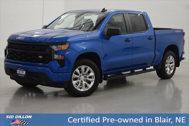 2023 Chevrolet Silverado 1500 4WD Crew Cab Short Bed Custom
