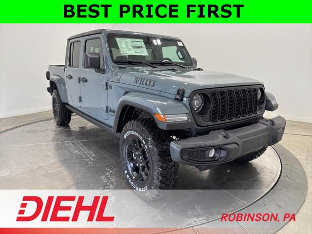 2025 Jeep Gladiator GLADIATOR WILLYS 4X4 2025 Jeep Gladiator GLADIATOR WILLYS 4X4