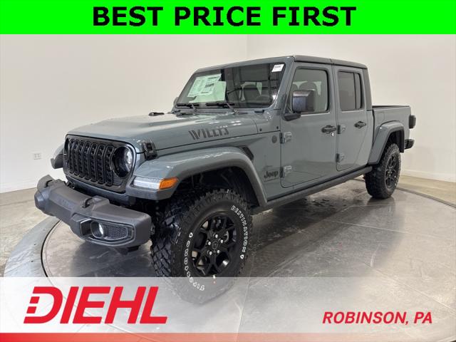 2025 Jeep Gladiator GLADIATOR WILLYS 4X4 2025 Jeep Gladiator GLADIATOR WILLYS 4X4