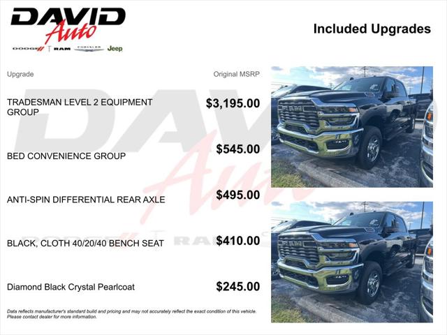 2025 RAM Ram 2500 RAM 2500 TRADESMAN CREW CAB 4X4 64 BOX 2025 RAM Ram 2500 RAM 2500 TRADESMAN CREW CAB 4X4 64 BOX