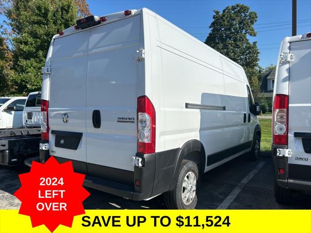 2024 RAM Ram ProMaster RAM PROMASTER 2500 SLT CARGO VAN HIGH ROOF 159 WB