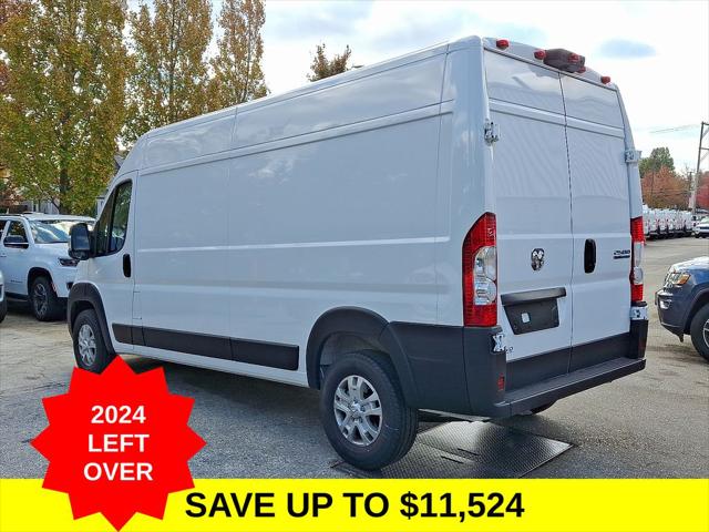 2024 RAM Ram ProMaster RAM PROMASTER 2500 SLT CARGO VAN HIGH ROOF 159 WB 2024 RAM Ram ProMaster RAM PROMASTER 2500 SLT CARGO VAN HIGH ROOF 159 WB