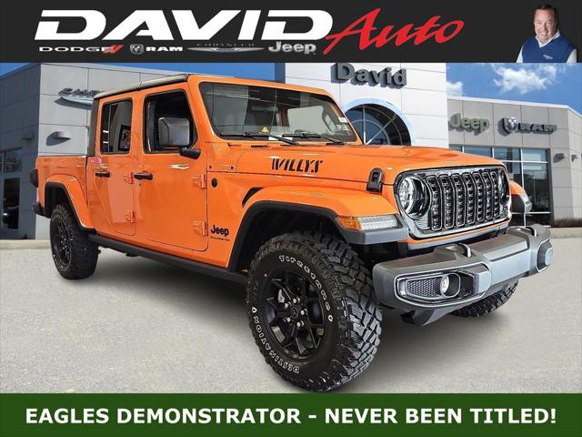 2025 Jeep Gladiator GLADIATOR WILLYS 4X4 2025 Jeep Gladiator GLADIATOR WILLYS 4X4