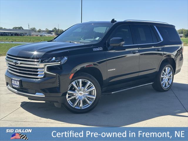 2022 Chevrolet Tahoe 4WD High Country 2022 Chevrolet Tahoe 4WD High Country