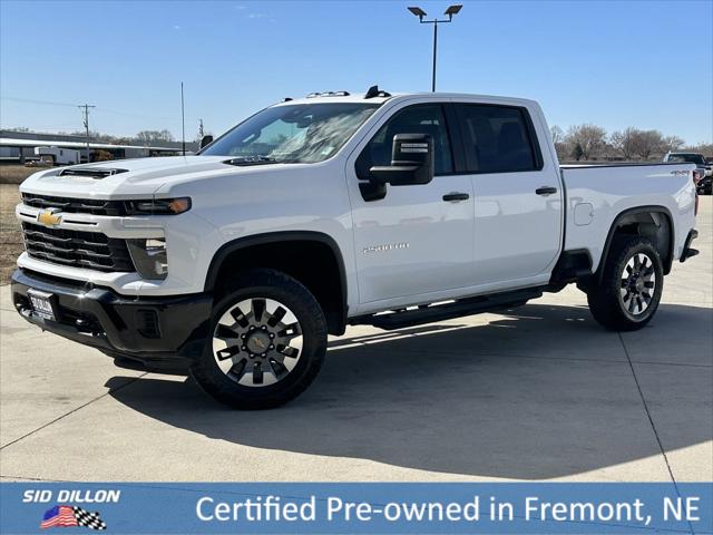 2024 Chevrolet Silverado 2500HD 4WD Crew Cab Standard Bed Custom 2024 Chevrolet Silverado 2500HD 4WD Crew Cab Standard Bed Custom