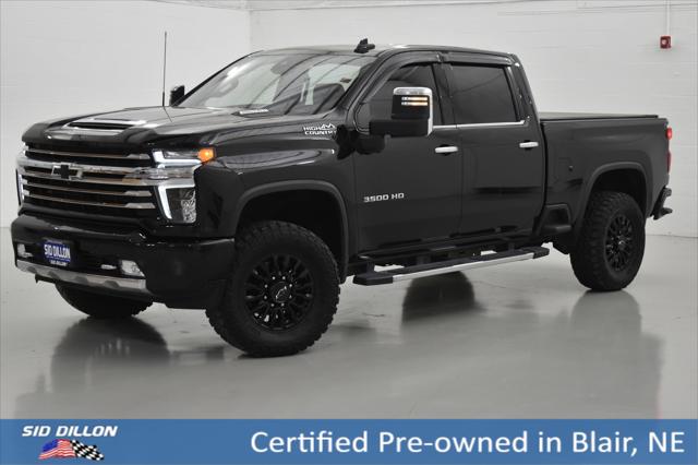 2022 Chevrolet Silverado 3500HD 4WD Crew Cab Standard Bed High Country