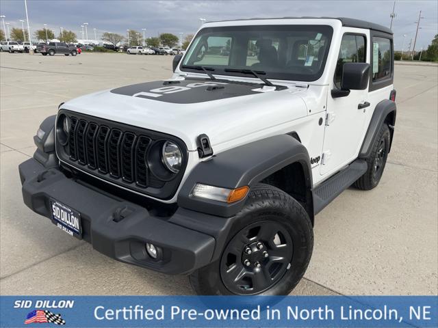2025 Jeep Wrangler 2-Door Sport 4x4 2025 Jeep Wrangler 2-Door Sport 4x4