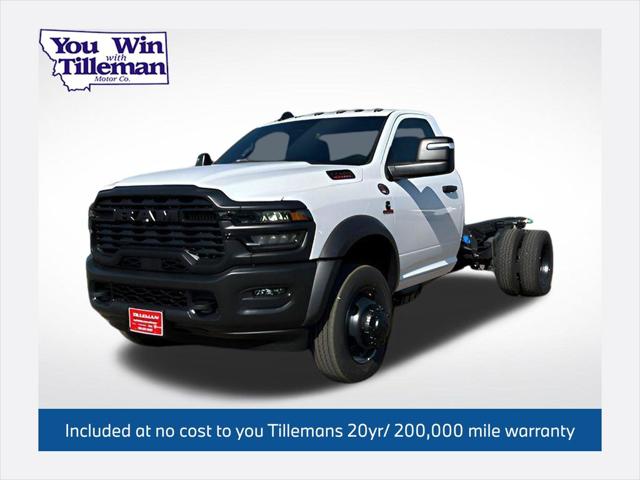 2026 RAM 5500 Chassis RAM 5500 TRADESMAN CHASSIS REGULAR CAB 4X4 84 CA