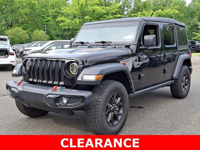 2021 Jeep Wrangler Unlimited Willys Sport 4x4 2021 Jeep Wrangler Unlimited Willys Sport 4x4