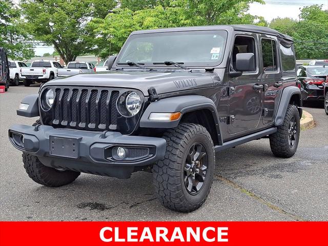 2021 Jeep Wrangler Unlimited Willys Sport 4x4 2021 Jeep Wrangler Unlimited Willys Sport 4x4