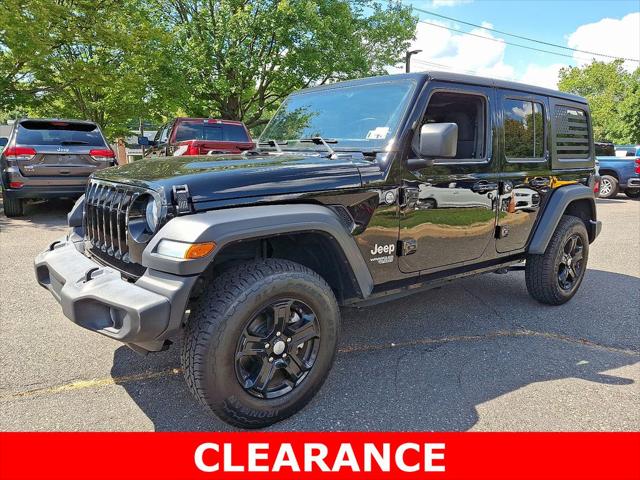 2020 Jeep Wrangler Unlimited Sport S 4X4 2020 Jeep Wrangler Unlimited Sport S 4X4