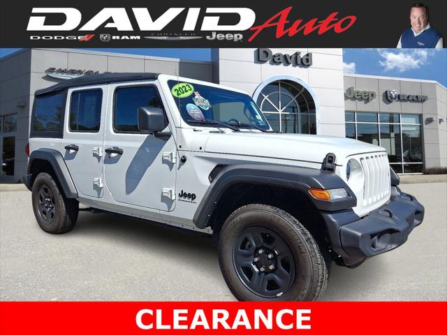 2023 Jeep Wrangler 4-Door Sport 4x4 2023 Jeep Wrangler 4-Door Sport 4x4