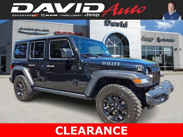2021 Jeep Wrangler Unlimited Willys 4x4 2021 Jeep Wrangler Unlimited Willys 4x4