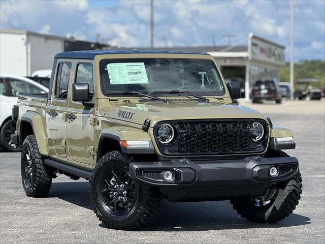 2025 Jeep Gladiator GLADIATOR WILLYS 4X4 2025 Jeep Gladiator GLADIATOR WILLYS 4X4