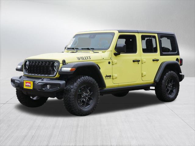 2024 Jeep Wrangler 4-Door Willys 4x4 2024 Jeep Wrangler 4-Door Willys 4x4