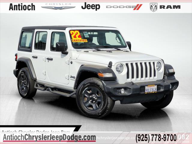 2022 Jeep Wrangler Unlimited Sport 4x4 2022 Jeep Wrangler Unlimited Sport 4x4