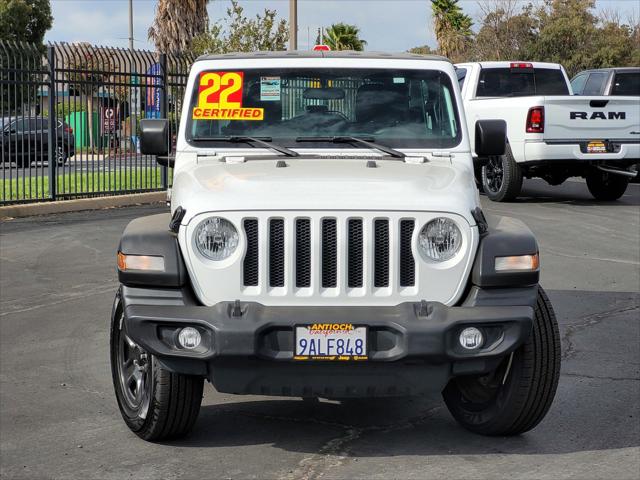2022 Jeep Wrangler Unlimited Sport 4x4 2022 Jeep Wrangler Unlimited Sport 4x4