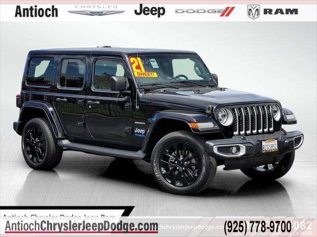 2021 Jeep Wrangler 4xe Unlimited Sahara 4x4 2021 Jeep Wrangler 4xe Unlimited Sahara 4x4