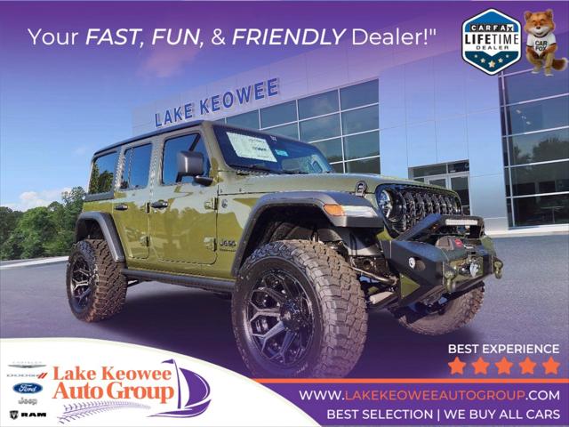 2024 Jeep Wrangler 4-Door Willys 4x4 2024 Jeep Wrangler 4-Door Willys 4x4